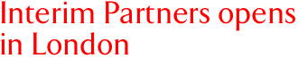 Interim Partners opens in London