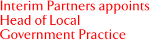 Interim Partners appoints Head of Local Government